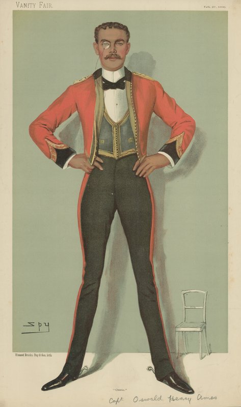 Kaptajn Oswald Henry Ames af Leslie Matthew Ward