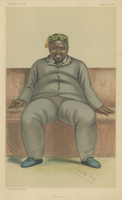 Cetewyo (Foreslået af Root) af Leslie Matthew Ward
