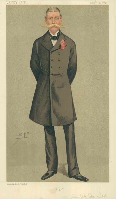 Oberst William Cornwallis West, Algy, 13. august 1892, Vanity Fair tegneserie af Leslie Matthew Ward