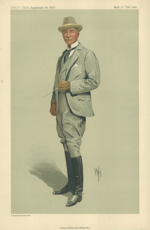 Oberst William Hall Walker af Leslie Matthew Ward
