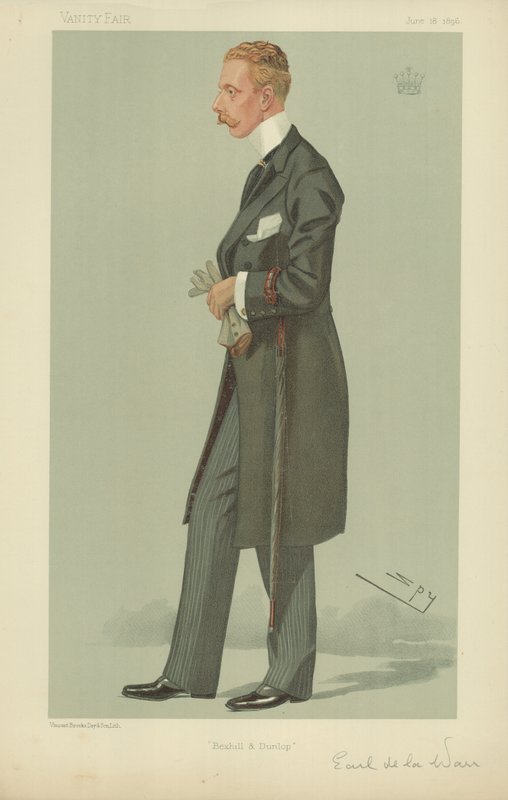 Earl De La Warr af Leslie Matthew Ward