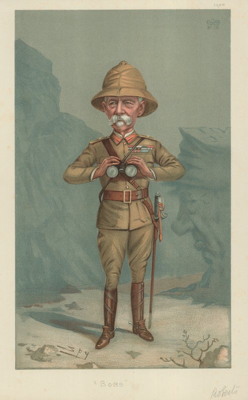 Feltmarskal Lord Roberts, Bobs, 21. juni 1900, Vanity Fair-tegneserie af Leslie Matthew Ward