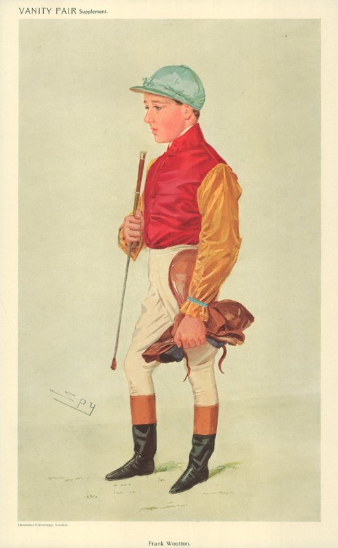 Frank Wooton, 8. september 1909, Vanity Fair tegnefilm af Leslie Matthew Ward