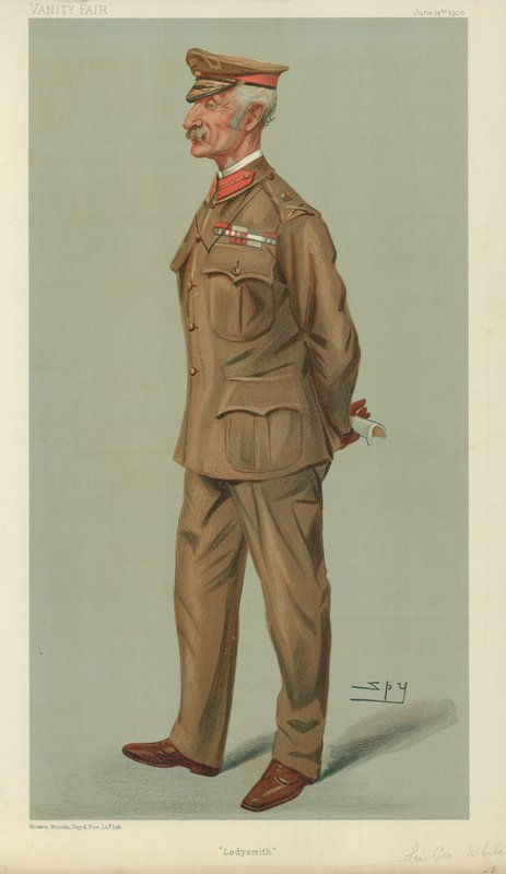 General Sir George Stuart White, Ladysmith, 14. juni 1900, Vanity Fair tegneserie af Leslie Matthew Ward