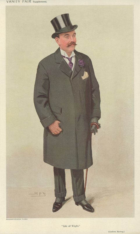 Godfrey Baring af Leslie Matthew Ward
