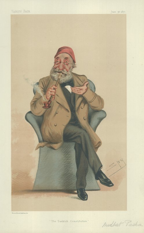 Hans Højhed Midhat Pasha af Leslie Matthew Ward