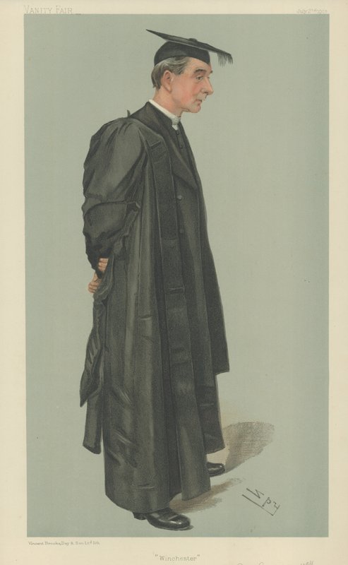 Hubert Burge, rektor i Winchester af Leslie Matthew Ward
