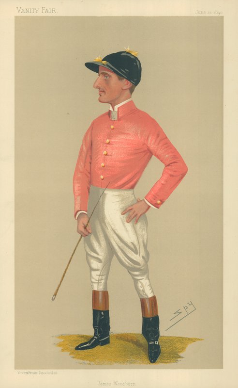 James Woodburn, 21. juni 1890, Vanity Fair tegnefilm af Leslie Matthew Ward