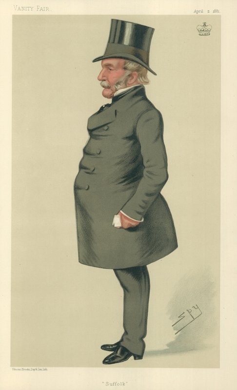 Lord Waveney, Suffolk, 2. april 1881, tegnefilm Vanity Fair af Leslie Matthew Ward