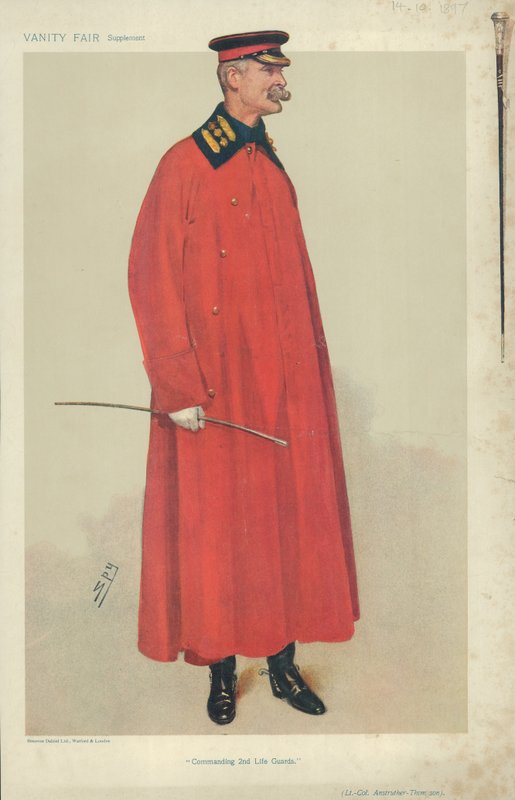 Oberstløjtnant Anstruther-Thompson af Leslie Matthew Ward