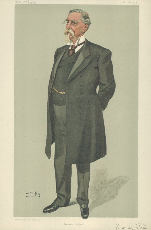 M Frants Ernest De Bille, den danske minister af Leslie Matthew Ward
