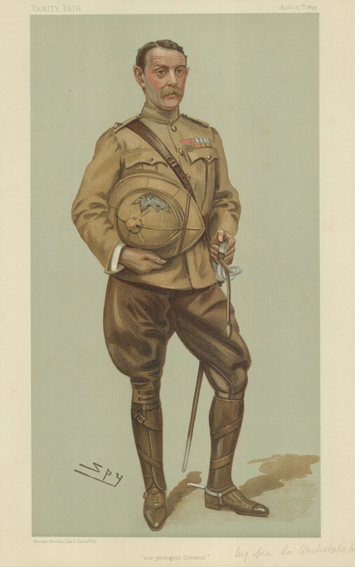 Generalmajor Sir Archibald Hunter af Leslie Matthew Ward