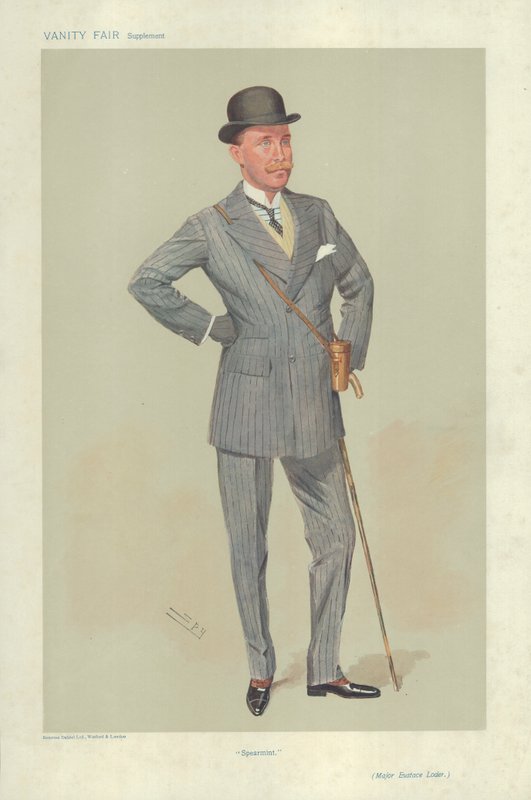 Major Eustace Loder af Leslie Matthew Ward