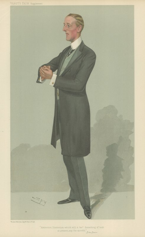 Major J E B Seely af Leslie Matthew Ward