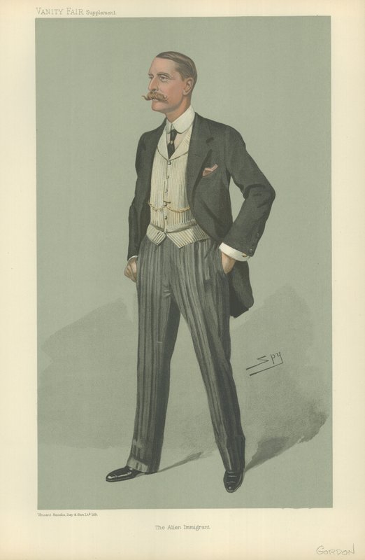 Major William Eden Evans-Gordon af Leslie Matthew Ward