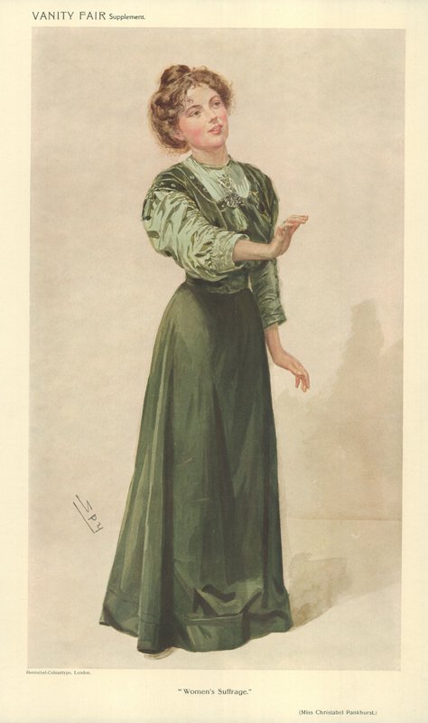 Frøken Christabel Pankhurst af Leslie Matthew Ward