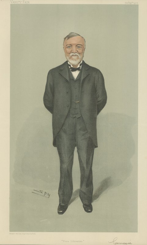 Mr Andrew Carnegie af Leslie Matthew Ward