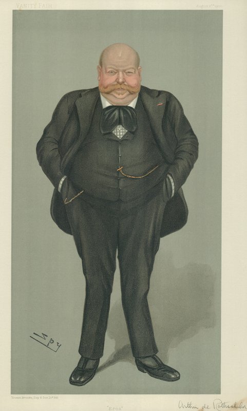 Arthur de Rothschild af Leslie Matthew Ward