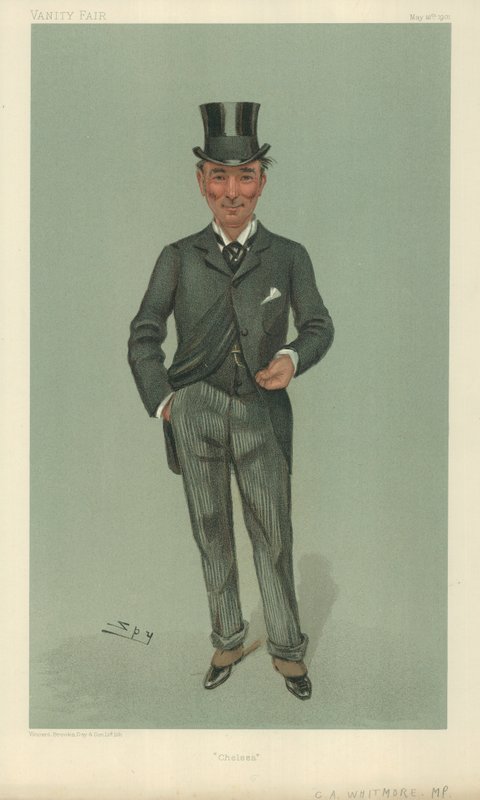Charles Algernon Whitmore, Chelsea, 16. maj 1901, Vanity Fair-tegneserie af Leslie Matthew Ward