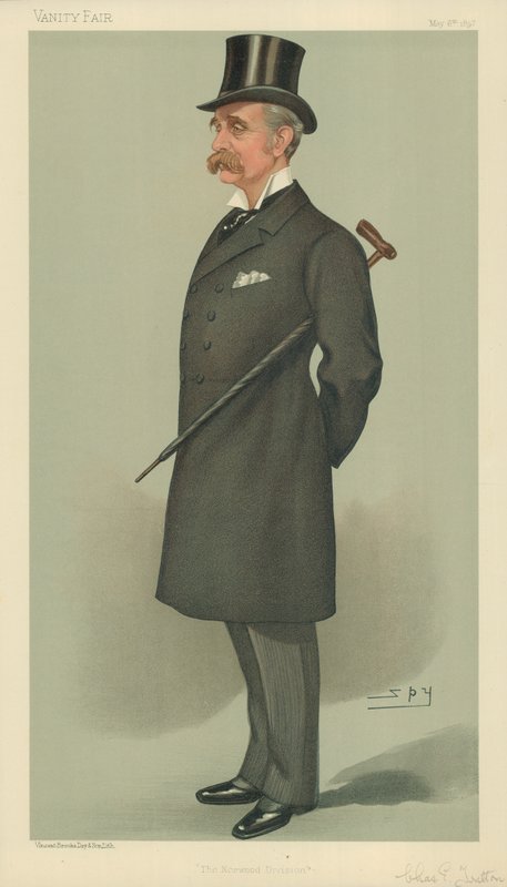 Charles Ernest Tritton, The Norwood Division, 6. maj 1897, Vanity Fair-tegneserie af Leslie Matthew Ward