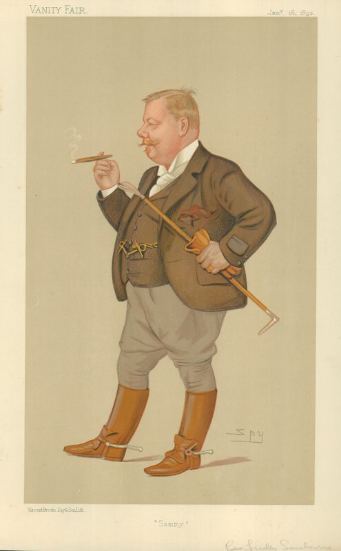 Mr Edward Linley Sambourne, Sammy, 16. januar 1892, Vanity Fair tegneserie af Leslie Matthew Ward