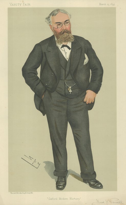 Hr. Frederick York Powell af Leslie Matthew Ward