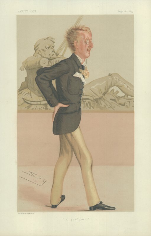 George Granville Leveson-Gower af Leslie Matthew Ward