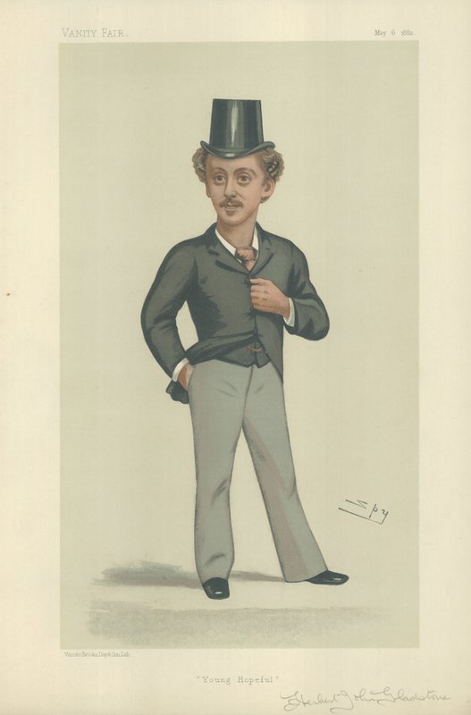 Herbert John Gladstone af Leslie Matthew Ward
