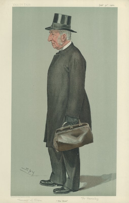 Hr. J J J Hornby, provst af Eton af Leslie Matthew Ward