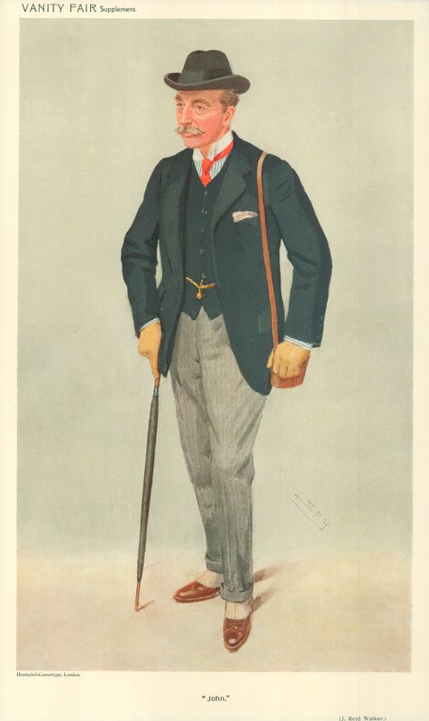 Mr J Reid Walker, John, 12. maj 1909, Vanity Fair tegneserie af Leslie Matthew Ward