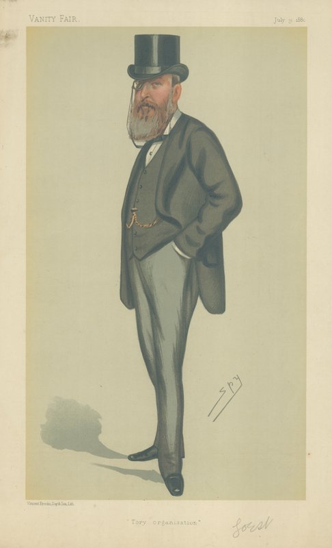 John Eldon Gorst af Leslie Matthew Ward