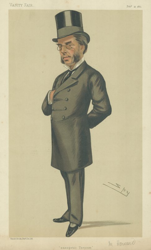 Mr Morgan Howard (farve litho) af Leslie Matthew Ward