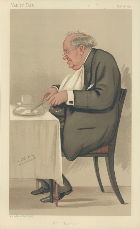 hr. P T Barnum af Leslie Matthew Ward
