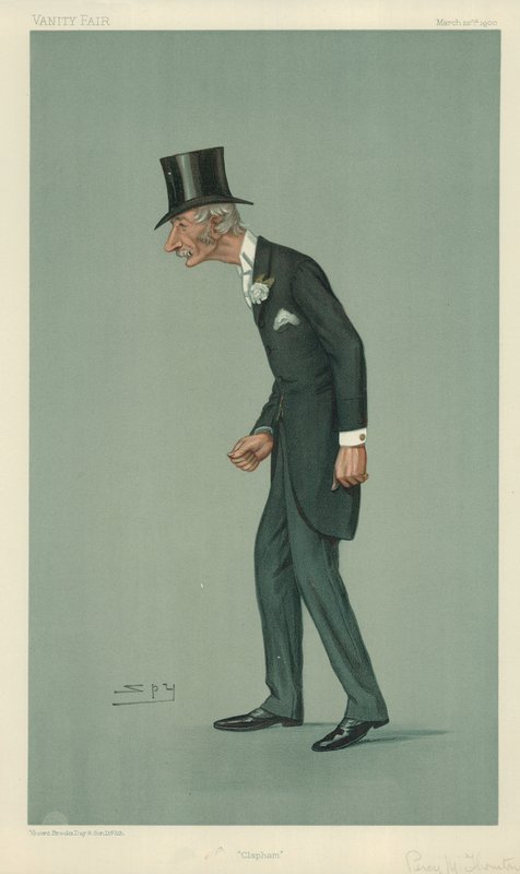 Mr Percy Melville Thornton, Clapham, 22. marts 1900, Vanity Fair tegneserie af Leslie Matthew Ward