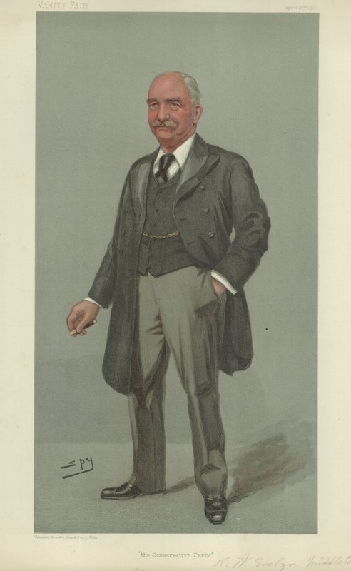 Richard William Evelyn Middleton af Leslie Matthew Ward