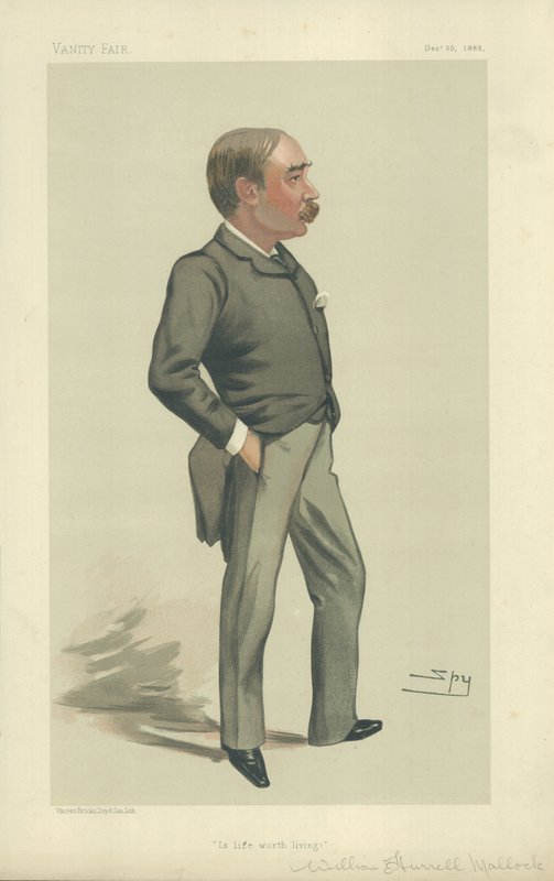 Mr W H Mallock af Leslie Matthew Ward