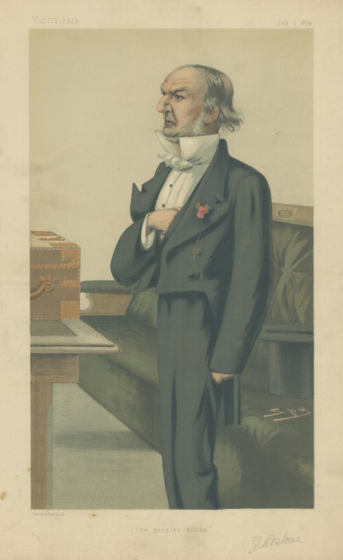 Mr William Ewart Gladstone af Leslie Matthew Ward