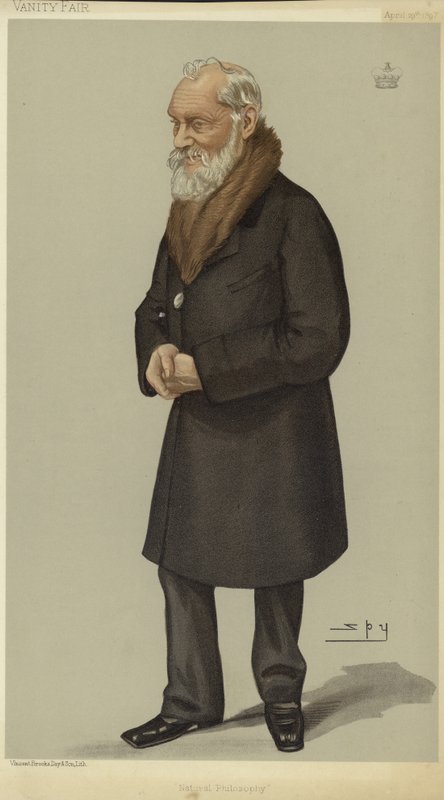 Portræt af William Thomson, Baron Kelvin af Leslie Matthew Ward