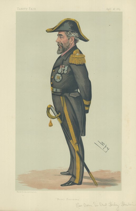 Kontreadmiral Sir Anthony Hiley-Hoskins af Leslie Matthew Ward