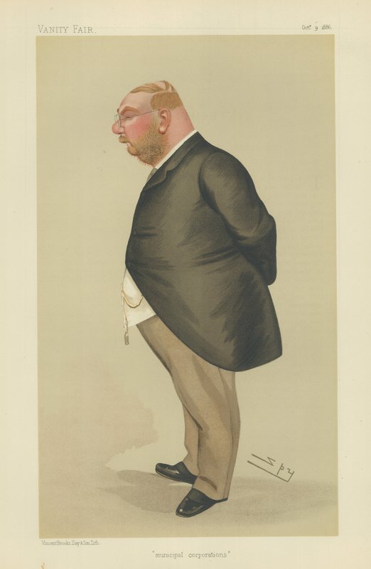 Sir Albert Kaye Rollit af Leslie Matthew Ward