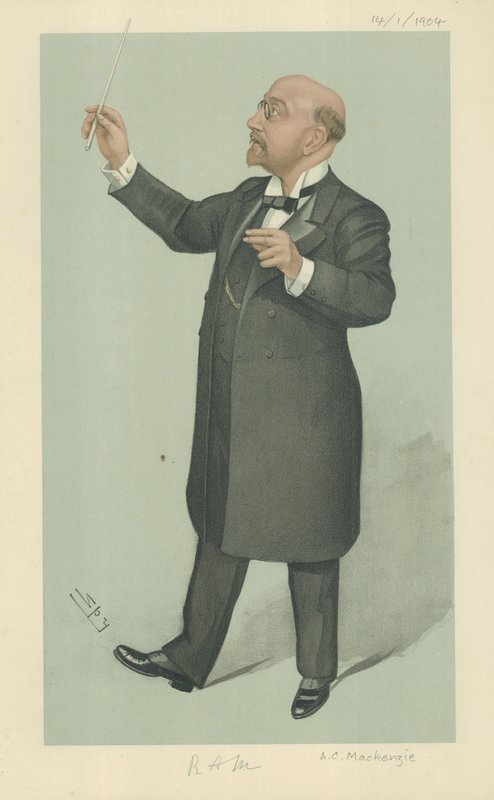 Sir Alexander Campbell Mackenzie af Leslie Matthew Ward