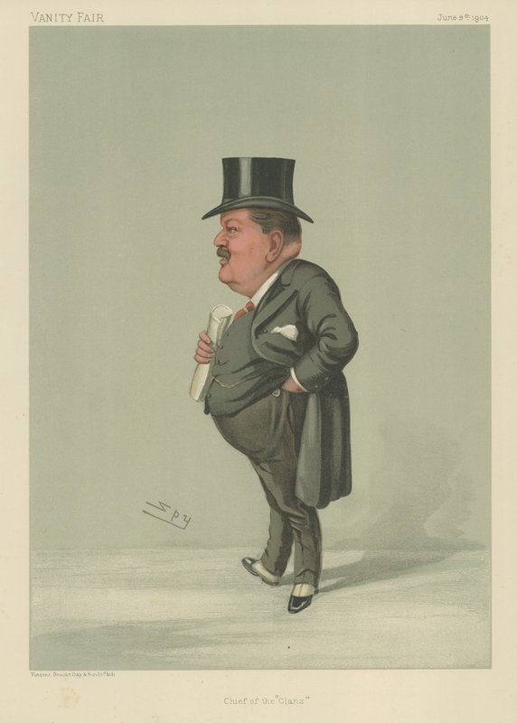 Sir Charles Cayzer af Leslie Matthew Ward