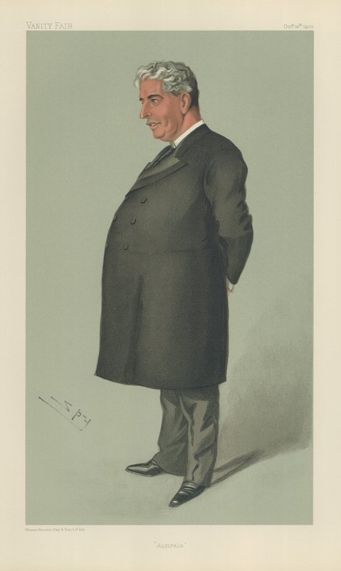 Sir Edmund Barton af Leslie Matthew Ward