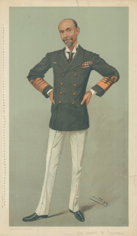 Sir Edward Hobart Seymour, Kina, 31. oktober 1901, Vanity Fair tegneserie af Leslie Matthew Ward