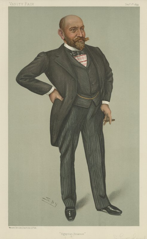 Sir Ernest Cassell af Leslie Matthew Ward