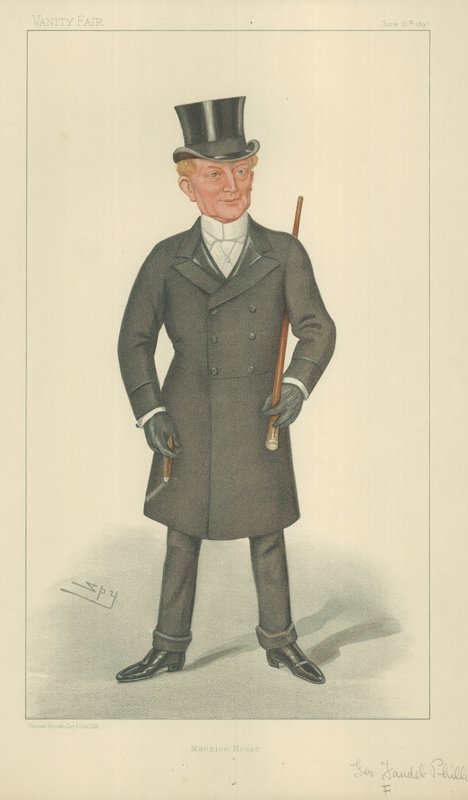 Sir F Phillips, Londons borgmester af Leslie Matthew Ward