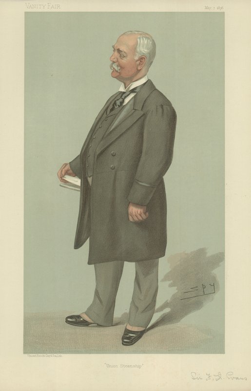 Sir Francis Henry Evans af Leslie Matthew Ward