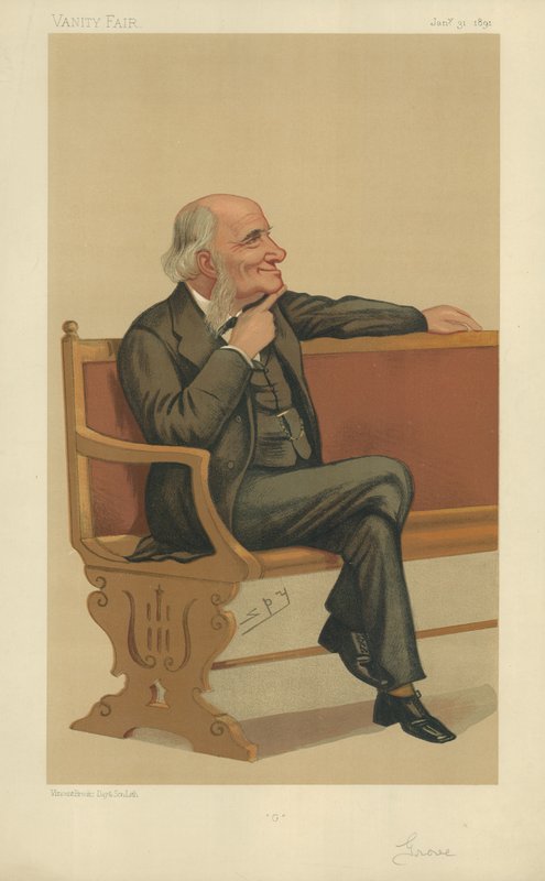 Sir George Grove af Leslie Matthew Ward