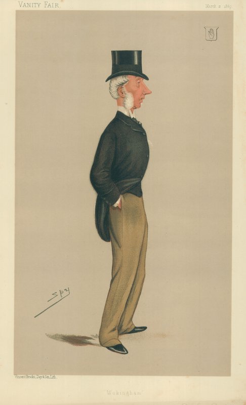 Sir George Russell, Wokingham, 2. marts 1889, Vanity Fair tegnefilm af Leslie Matthew Ward