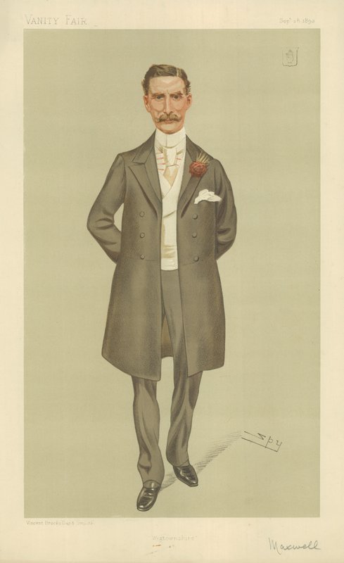 Sir Herbert Maxwell af Leslie Matthew Ward